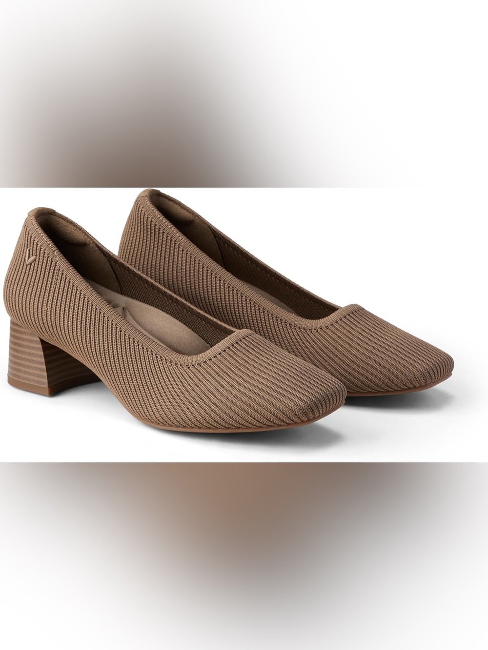 VIVAIA Melody Square Toe Chunky Heel 40.5